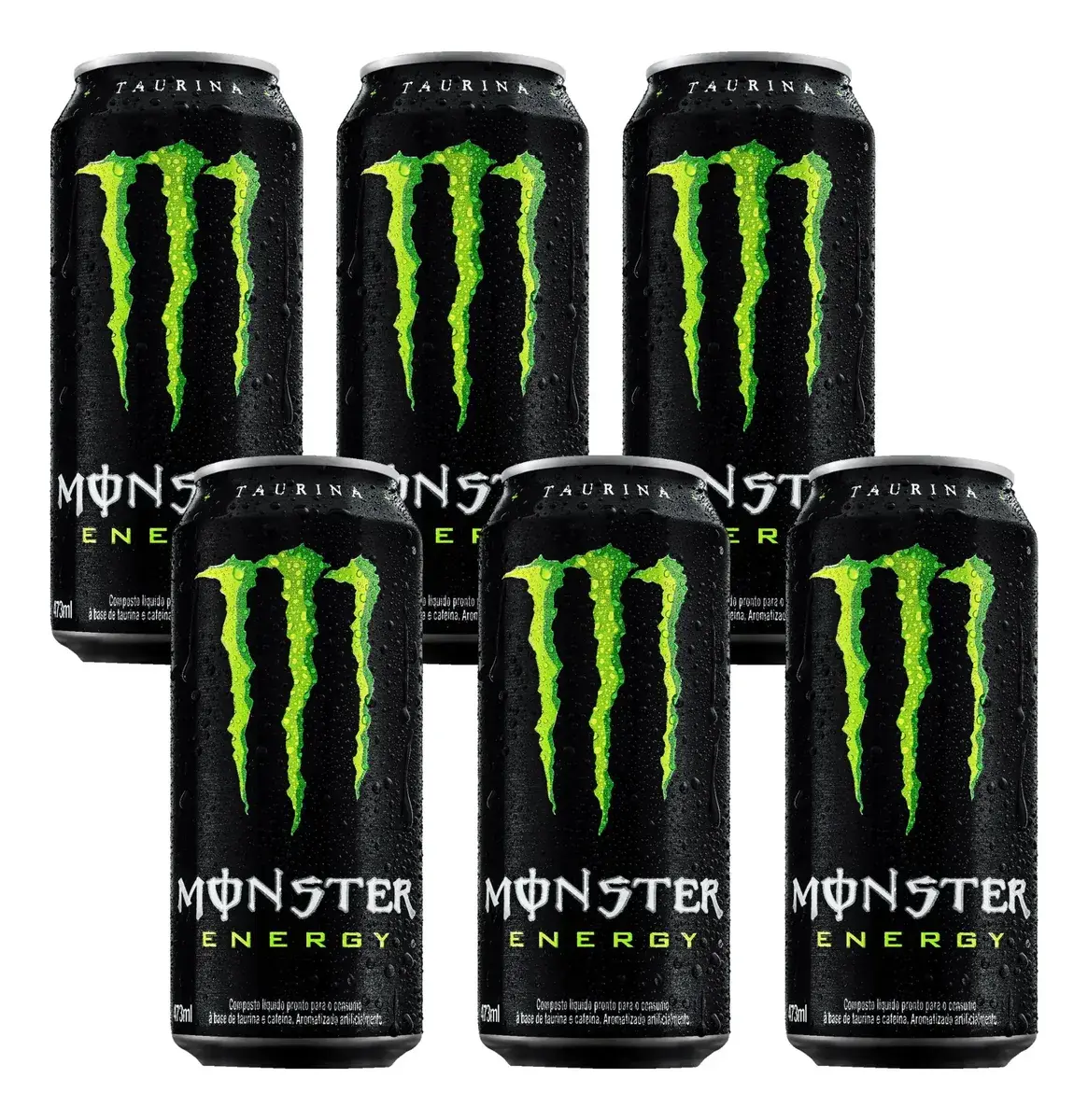 Energético Monster Energy 473ml - 6 Unidades