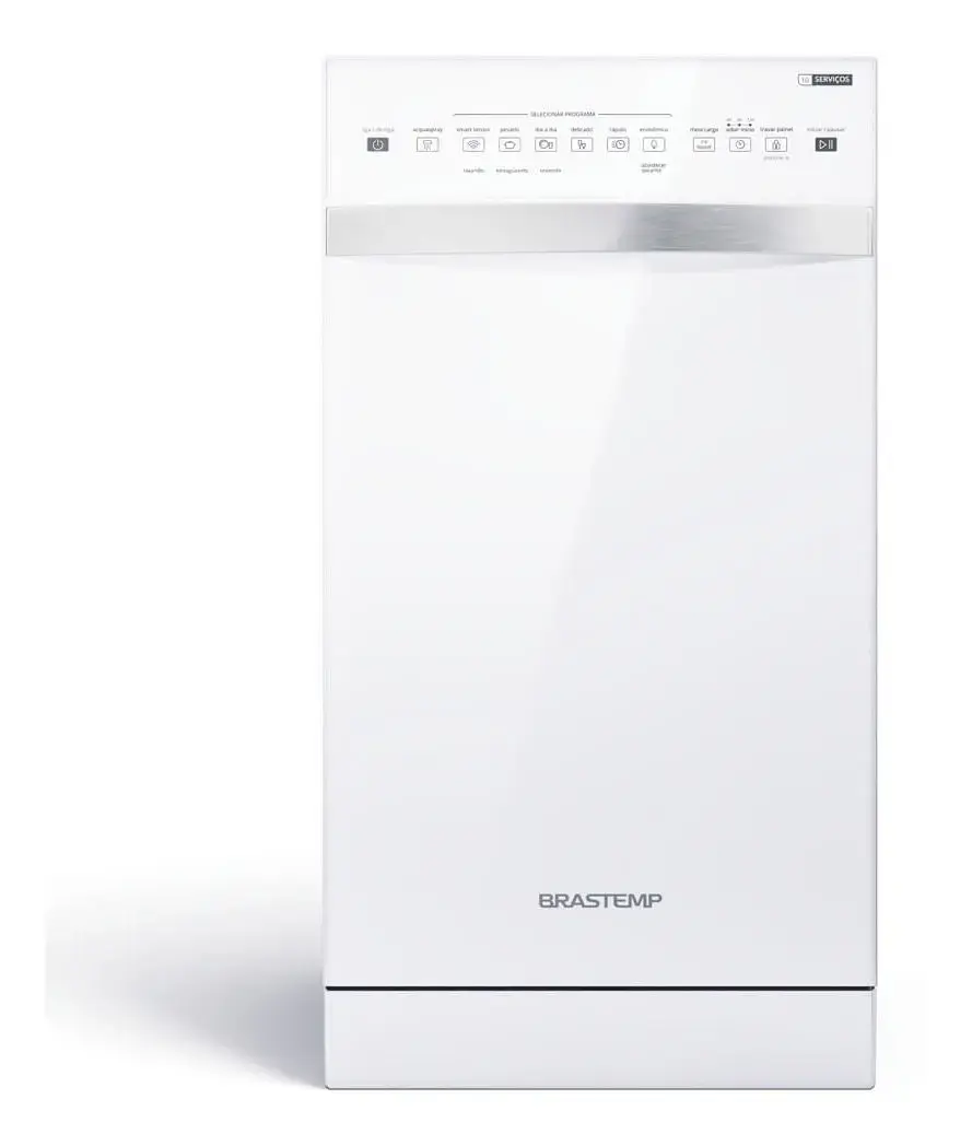 Lava-louças 10 Serviços Brastemp Branco Com Ciclo Pesado -