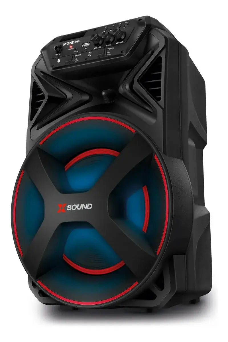 Caixa Amplificada Mondial 300W Bivolt CM-300-N