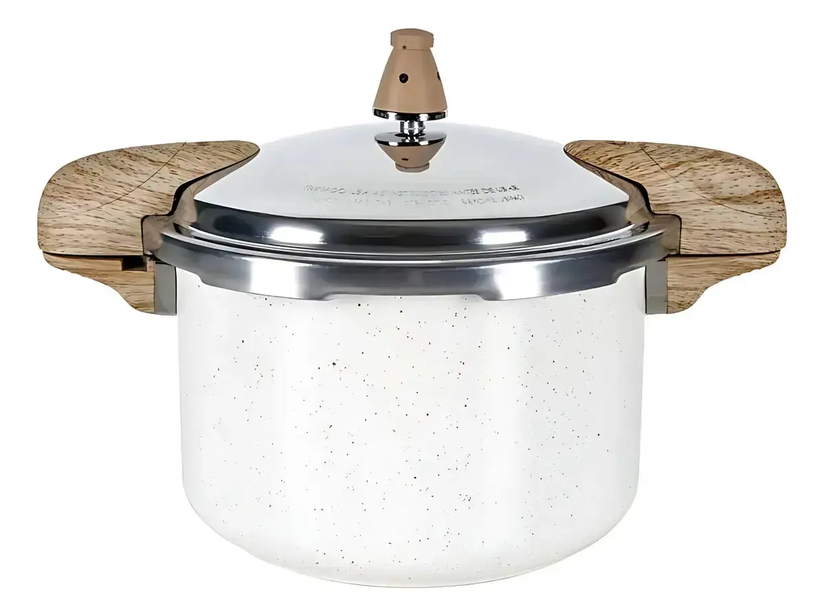 Panela De Pressão Brinox Indução 5,4l 22cm Vanilla Vanilla
