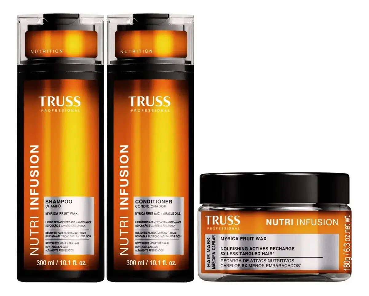 Truss Nutri Infusion Kit Shampoo + Condicionador + Máscara