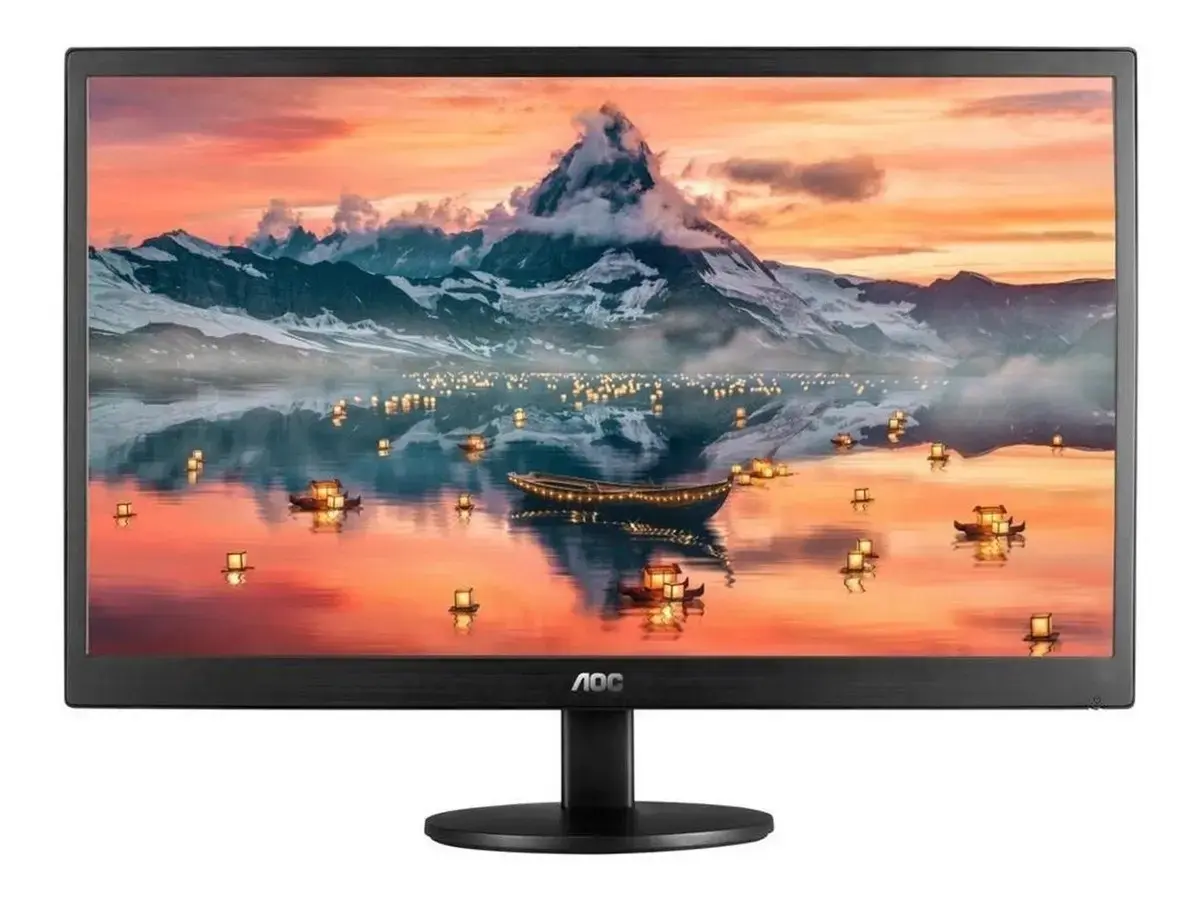 Monitor AOC E970SWNL LED 18.5" HD Preto 60Hz Antirreflexo