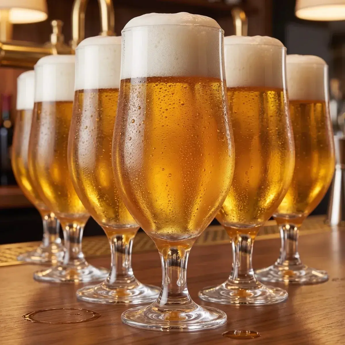 Jogo De Taça De Cerveja - Conjunto Kit 6 Pcs Incolor