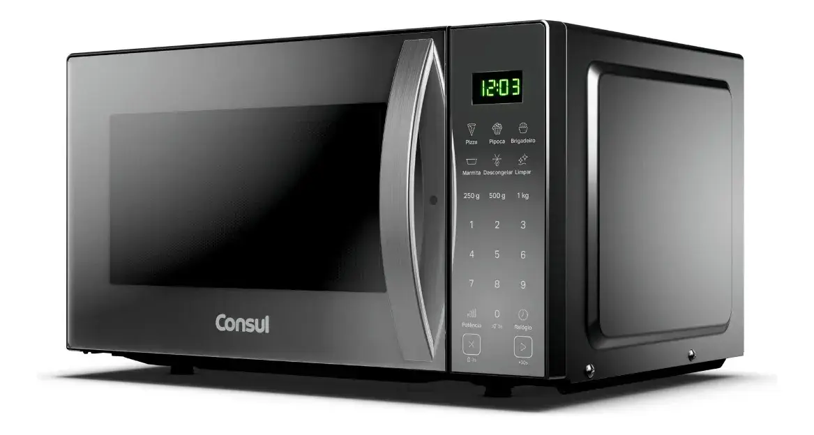Micro-ondas Consul 23l Cinza Corrente Doméstica Cms23ar