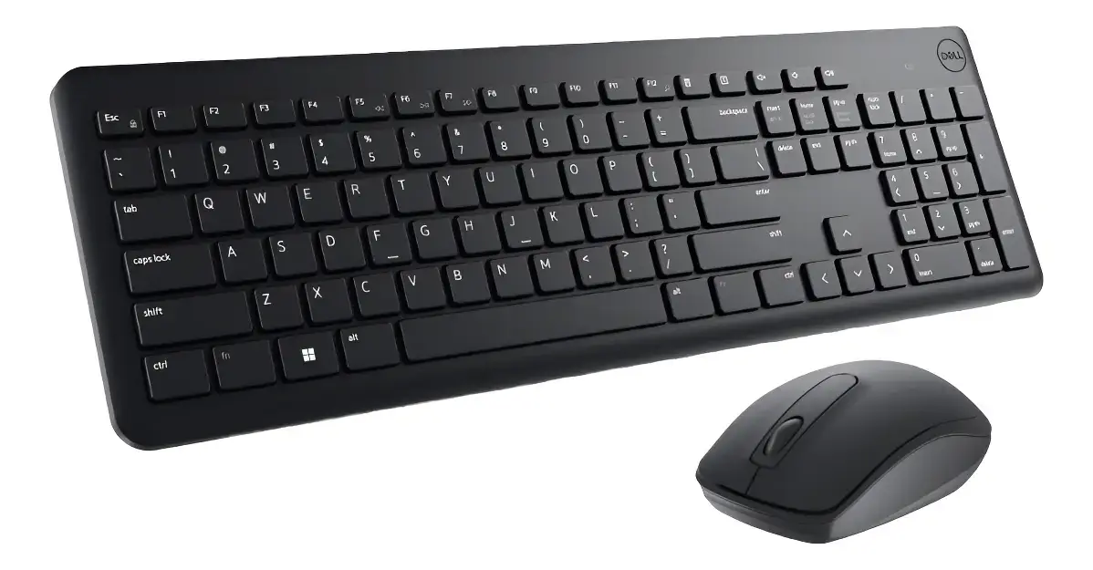 Kit Teclado E Mouse Sem Fio Dell Km3322w - Abnt2 - 1000dpi