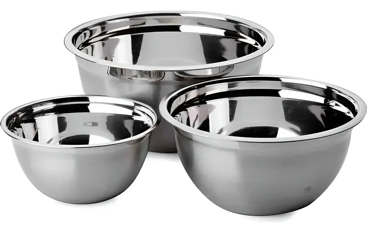 Conjunto De Tigelas Brinox 3pçs Suprema Em Inox - 2107/100