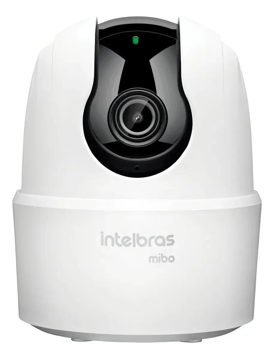 Câmera Inteligente Intelbras Ime 360 3mp Visão 360 Wi-fi Cor Branco