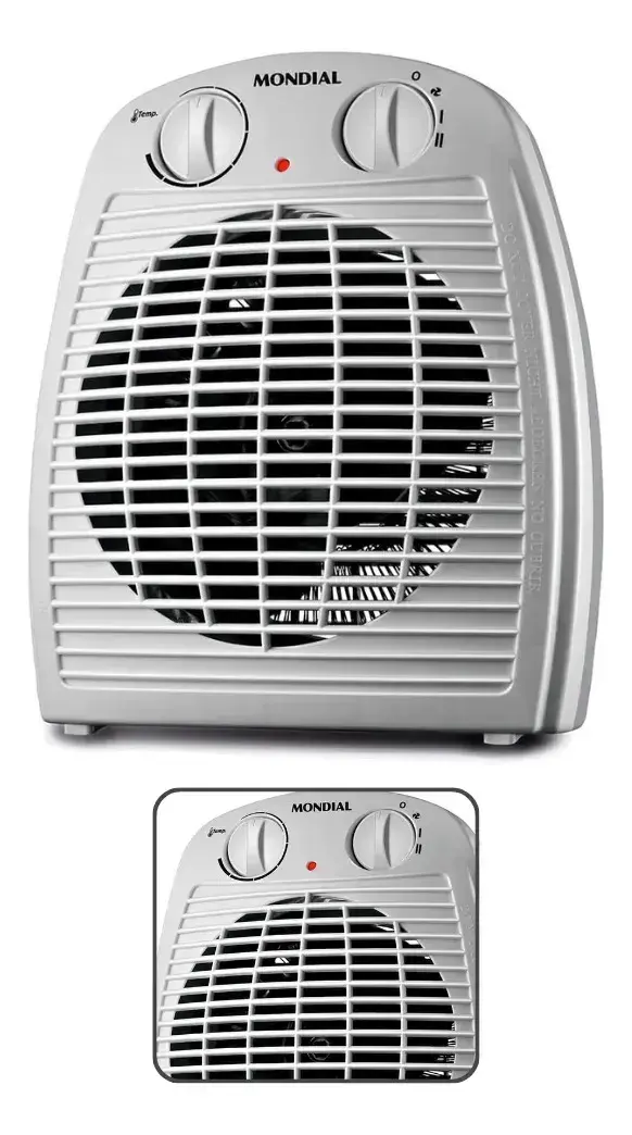Aquecedor De Ar 2000w Mondial A-08 220v Portátil