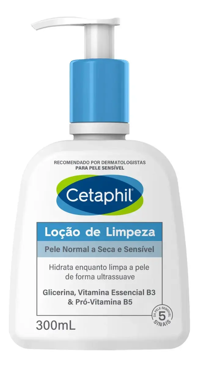 Loção De Limpeza Facial Cetaphil 300ml Mista Dia/noite