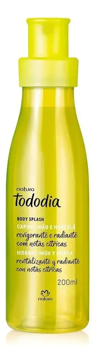 Body Splash Capim-limão E Hortelã 200 Ml Natura