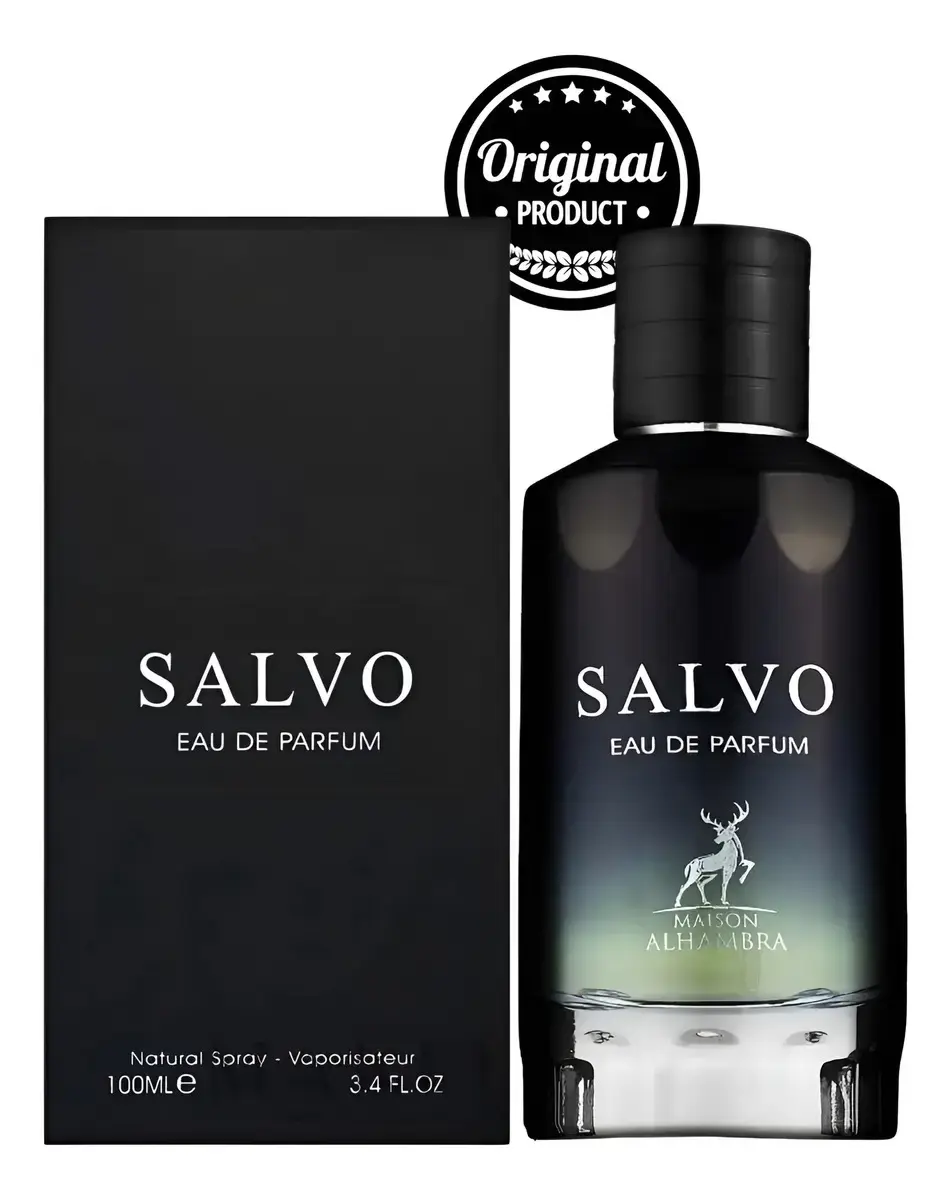 Perfume Masculino Arabe Salvo Eua De Parfum Alhmabra 100ml C/