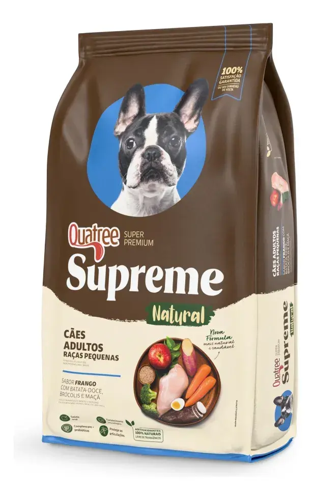 Ração Cachorros Adultos Quatree Supreme Raças Pequenas 10kg
