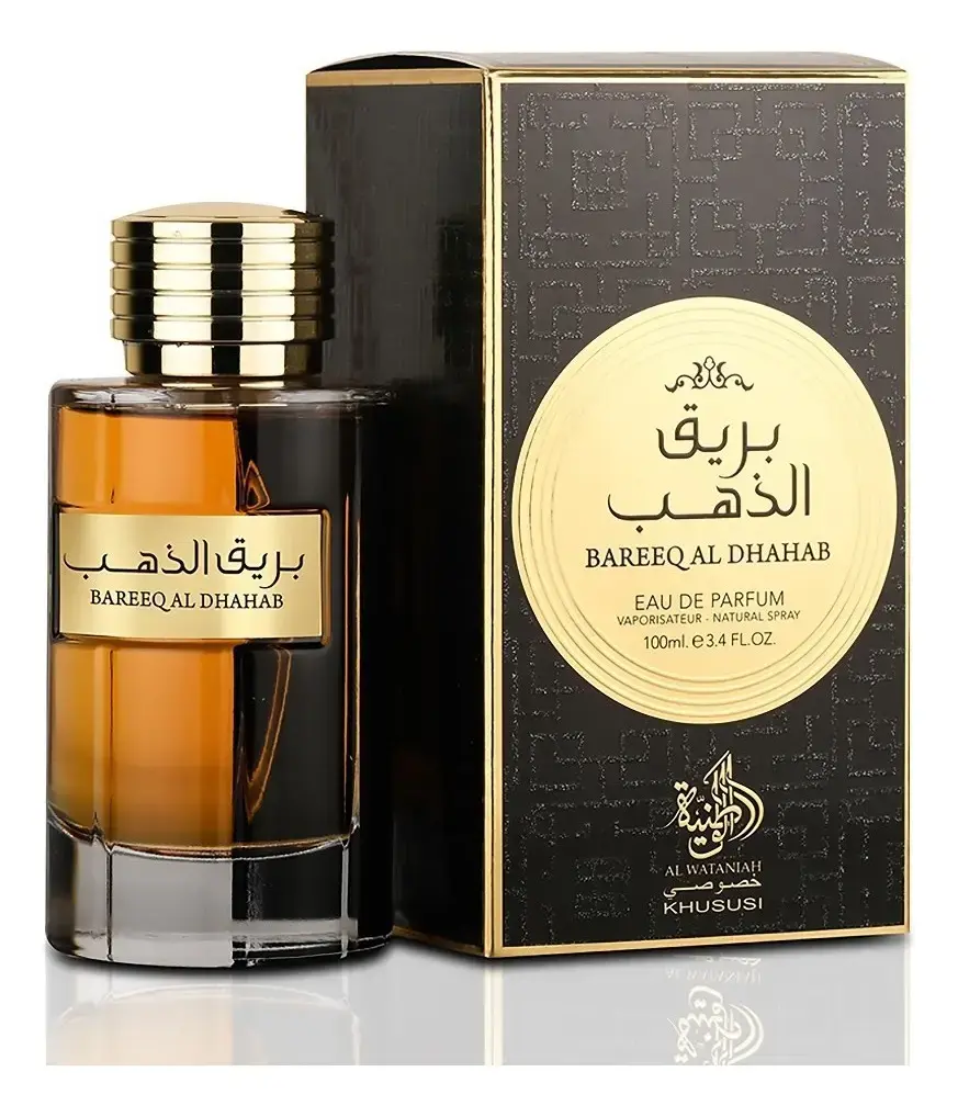Bareeq Al Dhahab Al Wataniah Perfume Árabe 100ml Eau De Parfum