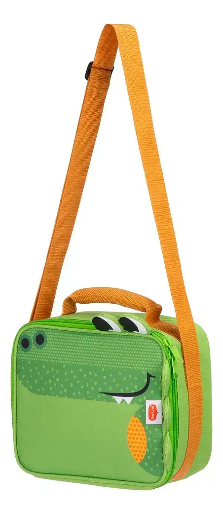Lancheira Térmica Infantil Croco Verde Tiny Love