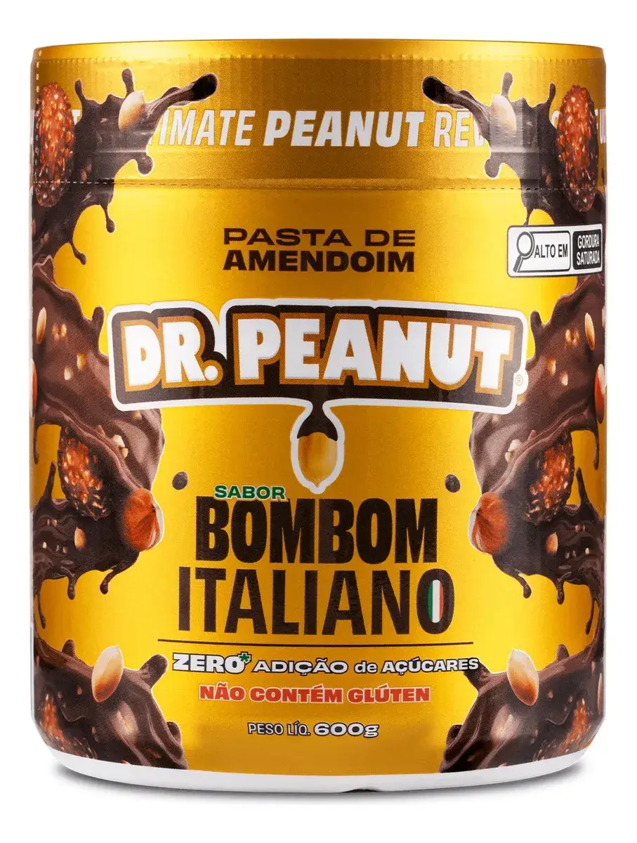 Pasta De Amendoim Bombom Italiano 600g - Dr. Peanut