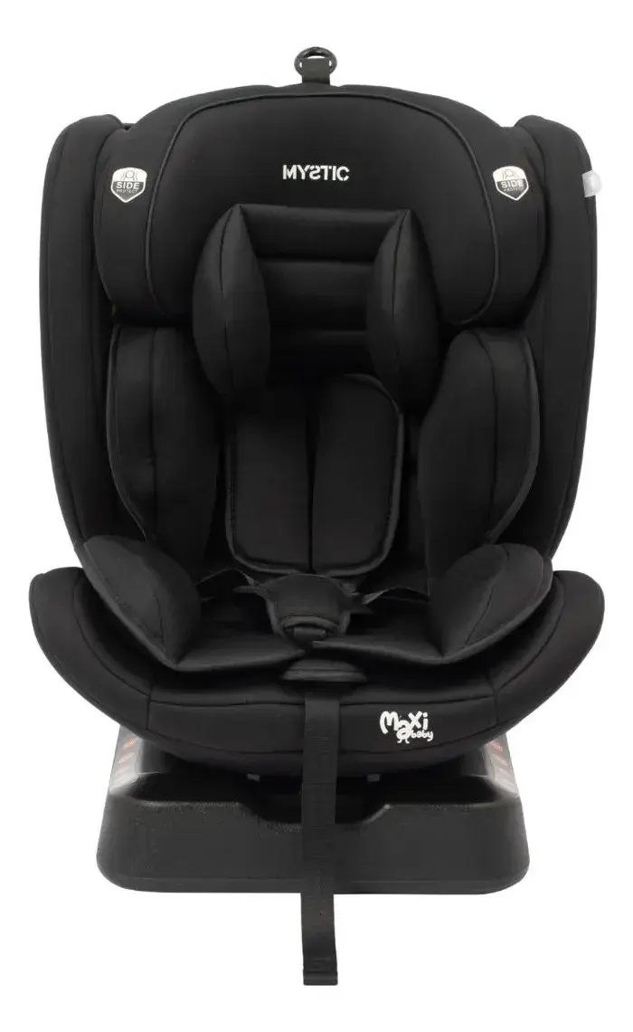 Cadeirinha Infantil Reclinável 165° Mystic Preto Maxi Baby Preto
