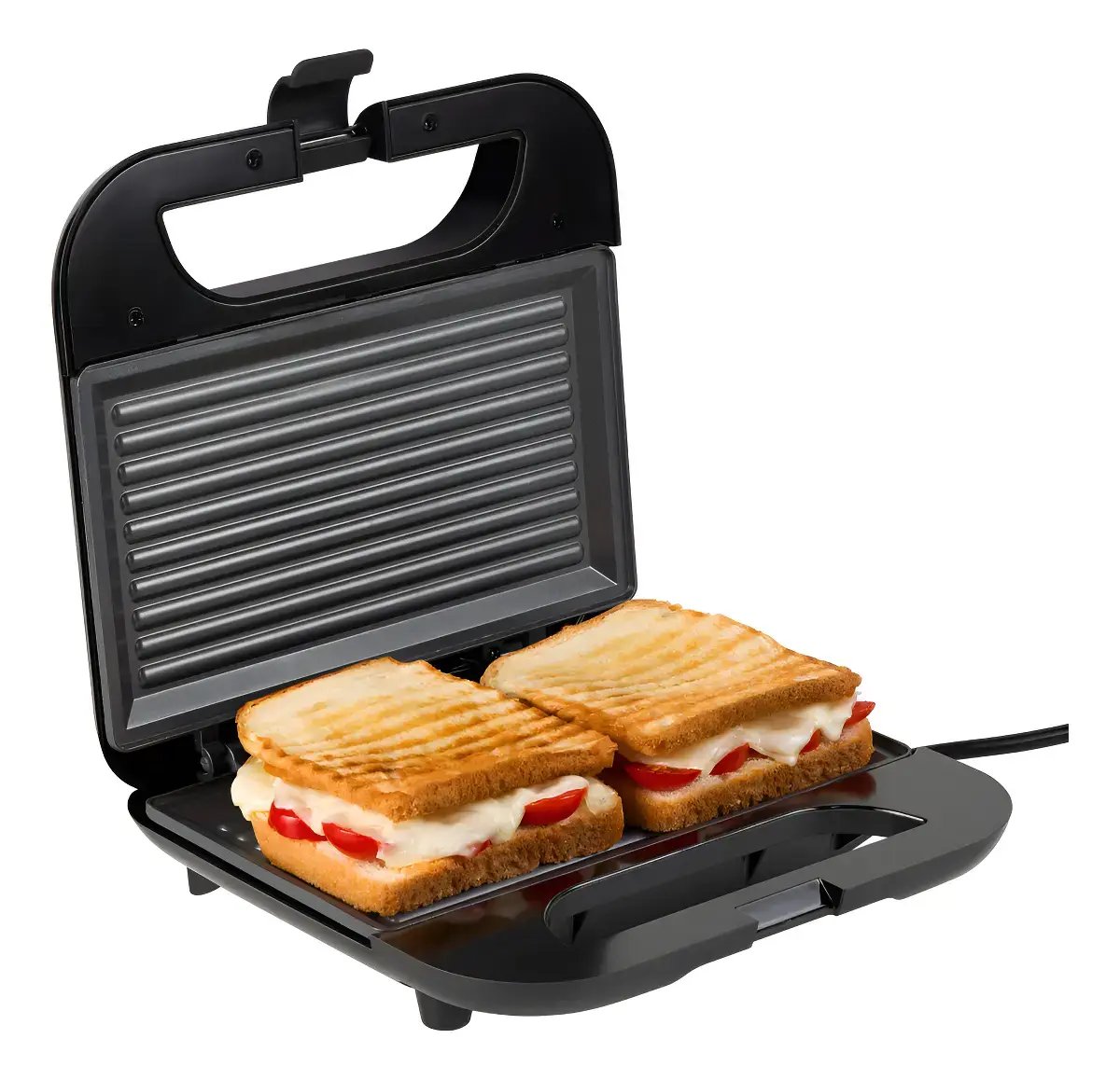 Sanduicheira Grill Elétrico Antiaderente Goo&Go 750W Preto
