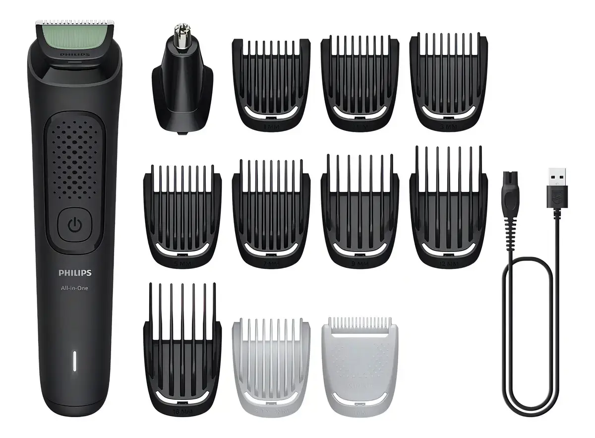 Multigroom Philips Mg3921/15 inclui 12 acessórios