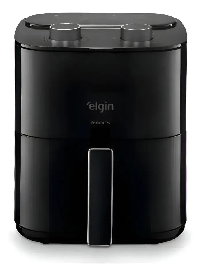 Fritadeira Air Fryer Elgin Facilita Fry 3,5l Potência 1400w Cor Preto