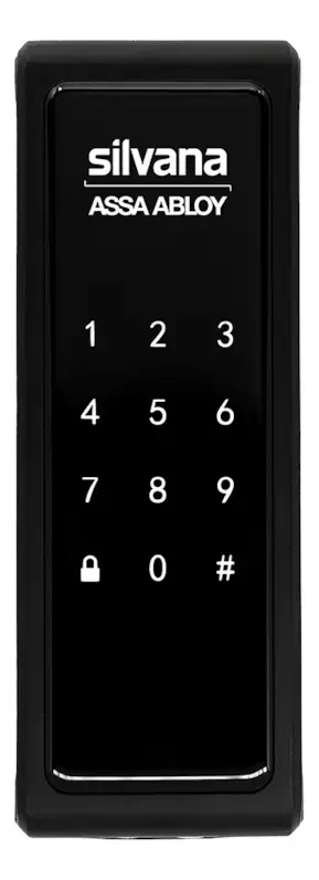 Fechadura Eletrônica Silvana Smart Lock Sdd200 Sobrepor Preta