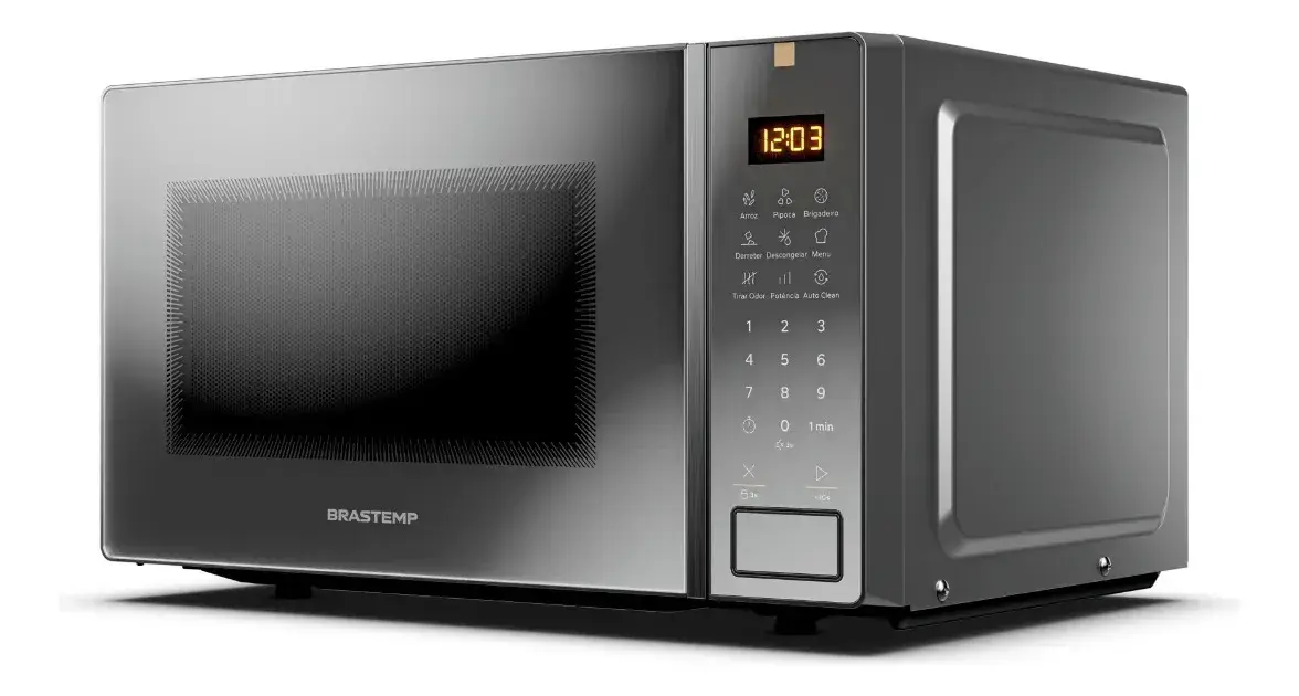Micro-ondas Brastemp 23l Inox Com Multi Preparos - Bms23ar