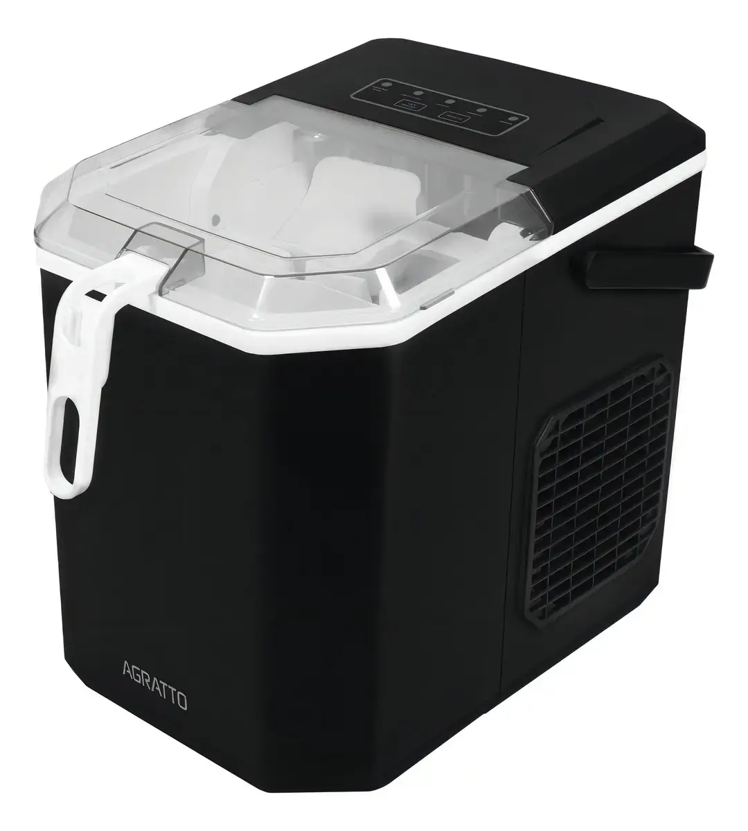 Máquina De Gelo Agratto 12kg Mg-02 Preta 100w