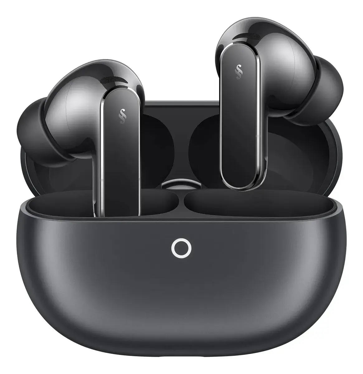 Fone de Ouvido Sem Fio HUAWEI FreeBuds Pro 5 Cancelamento de Ruído com IA de Motor Duplo Som Ultra Imersivo Chamadas Estáveis e Nítidas IP57 Até 38 horas Autonomia de Bateria Cinza
