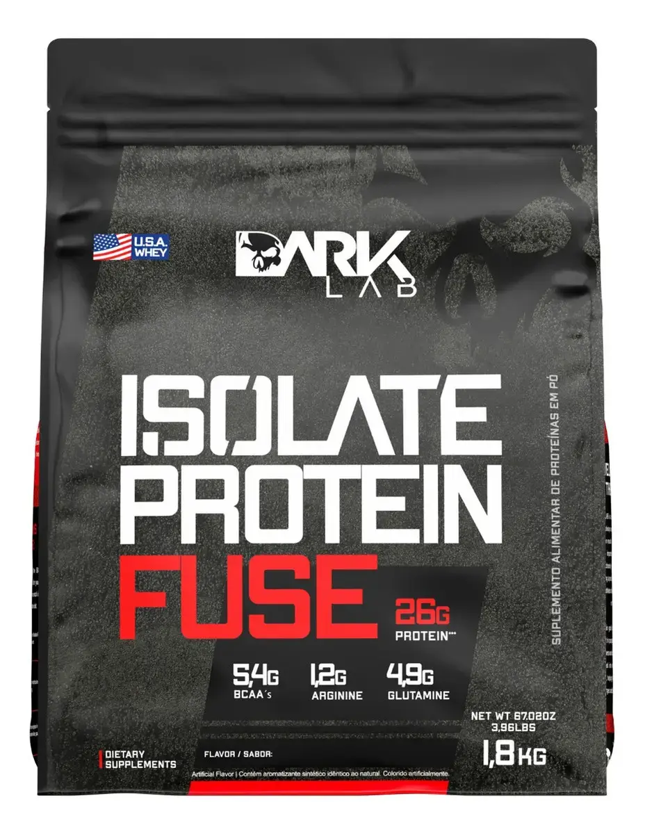 Whey Isolate Protein Fuse 1.8kg Brownie Dark Lab