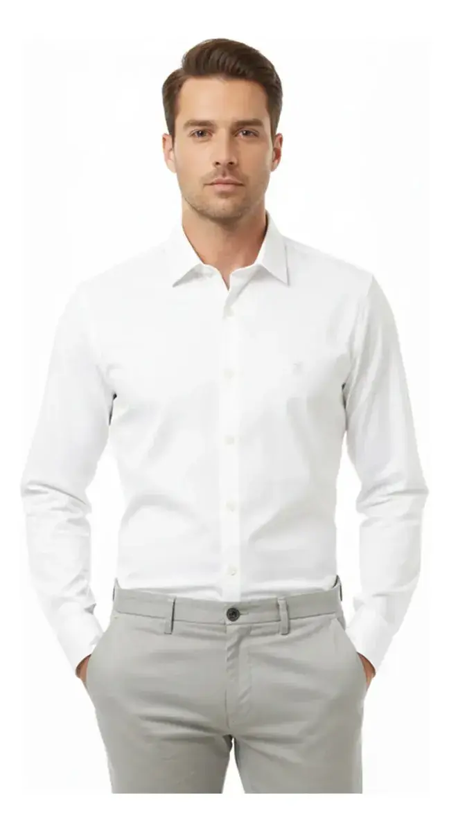 Camisa Masculina Slim Fit Polo Wear