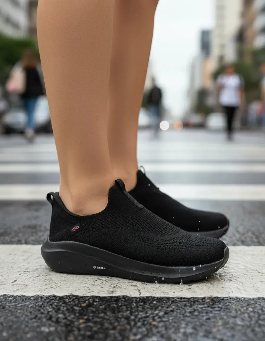 Tênis Slip On Olympikus Feminino Calce Facil Super Leve Novo