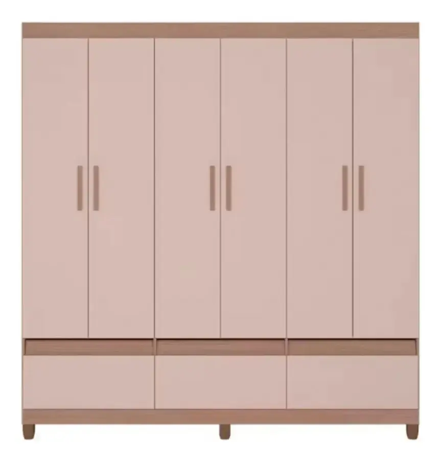 Guarda-roupa Bartira Ilhéus Com Cabideiro Avel?/cappuccino