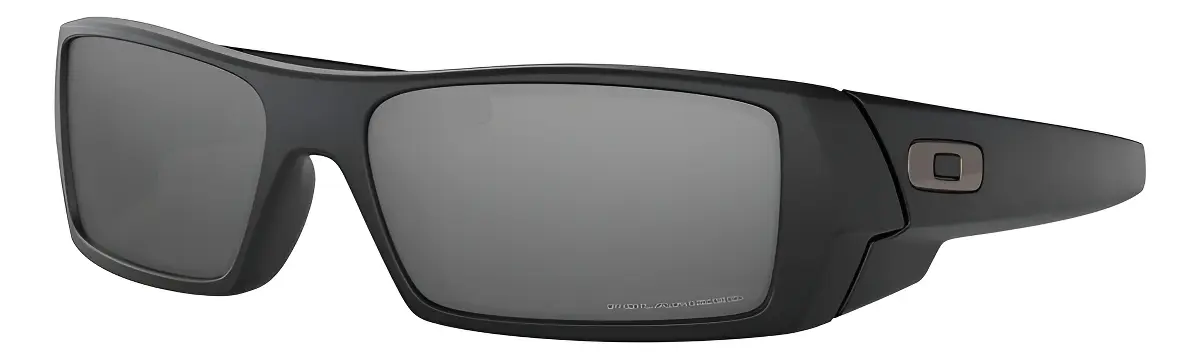 Óculos de sol polarizados Oakley Sol Gascan Oo9014 11 122 61 tamanho Standard 61 armação matte black y lente black