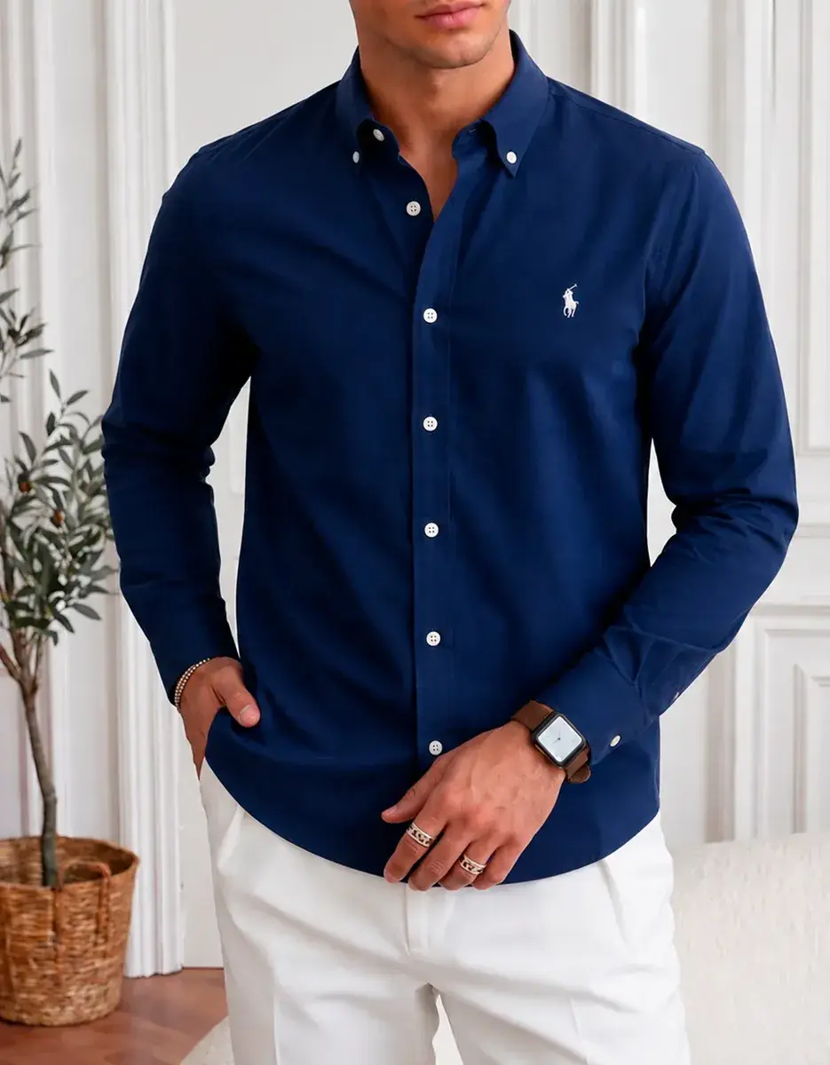 Camisa Social Masculina Ralph Oxford Social Original