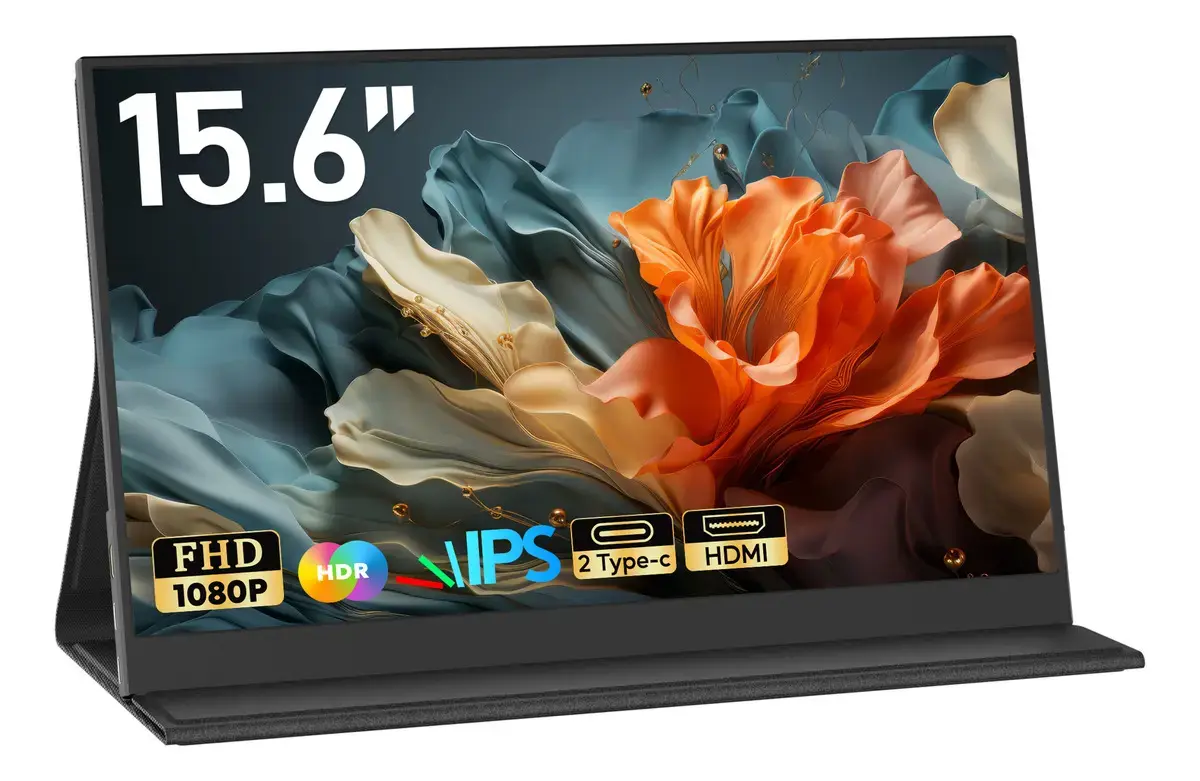 Monitor Portátil 15.6''com Usb C Dupla/hdmi Fhd 1080p 60hz