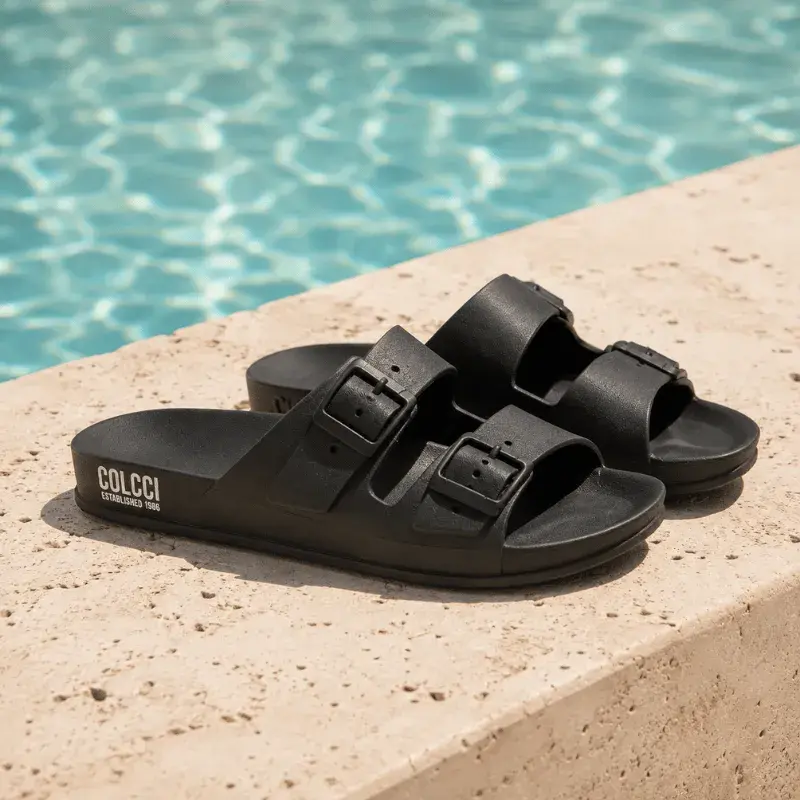 Sandália Birken Colcci Feminino Casual Confortável Slide