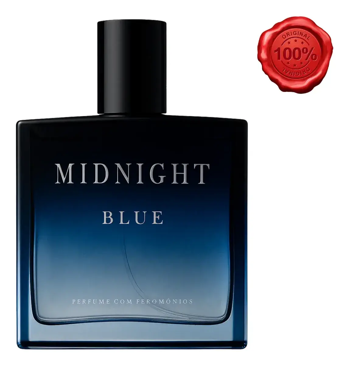 Perfume Masculino Midnight Blue 100ml Alta Performance