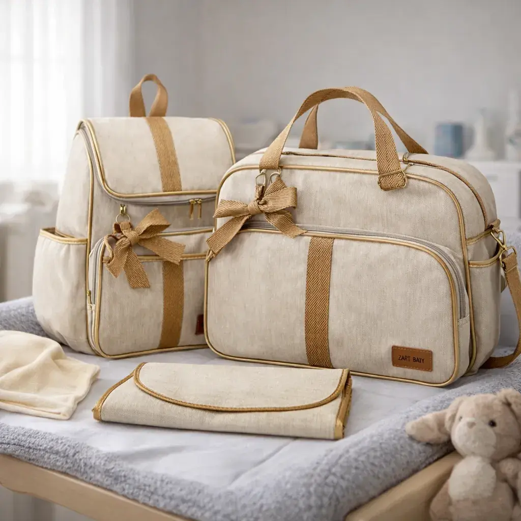 Kit Bolsa Maternidade Completo + Mochila + Trocador Bebe