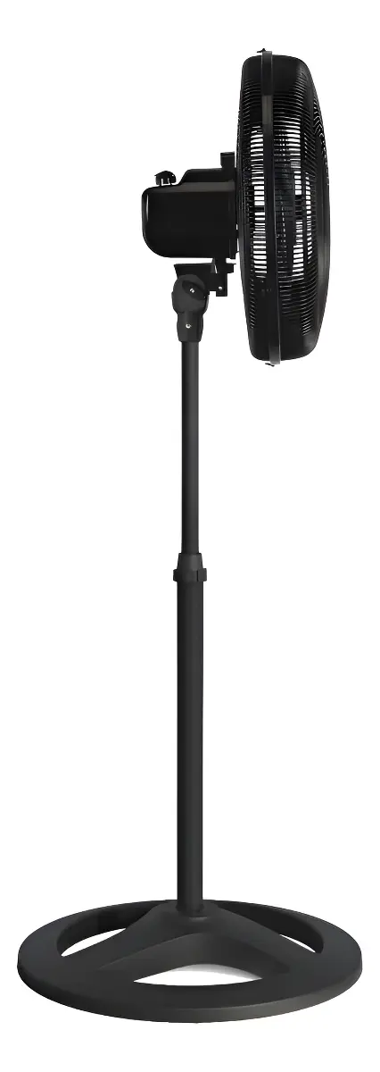 Ventilado De Coluna Turbo 6 Pás 40cm Preto Ventisol Diâmetro 40 Cm Frequência 80 Watts