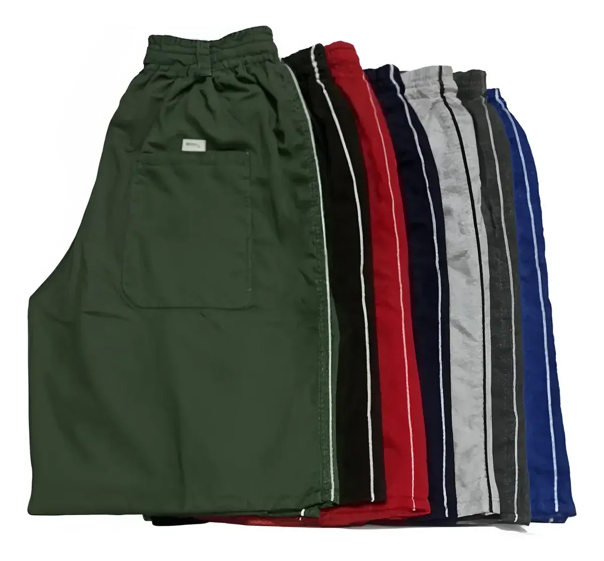 Kit 7 Bermudas Tactel Infantil E Juvenil Promoção