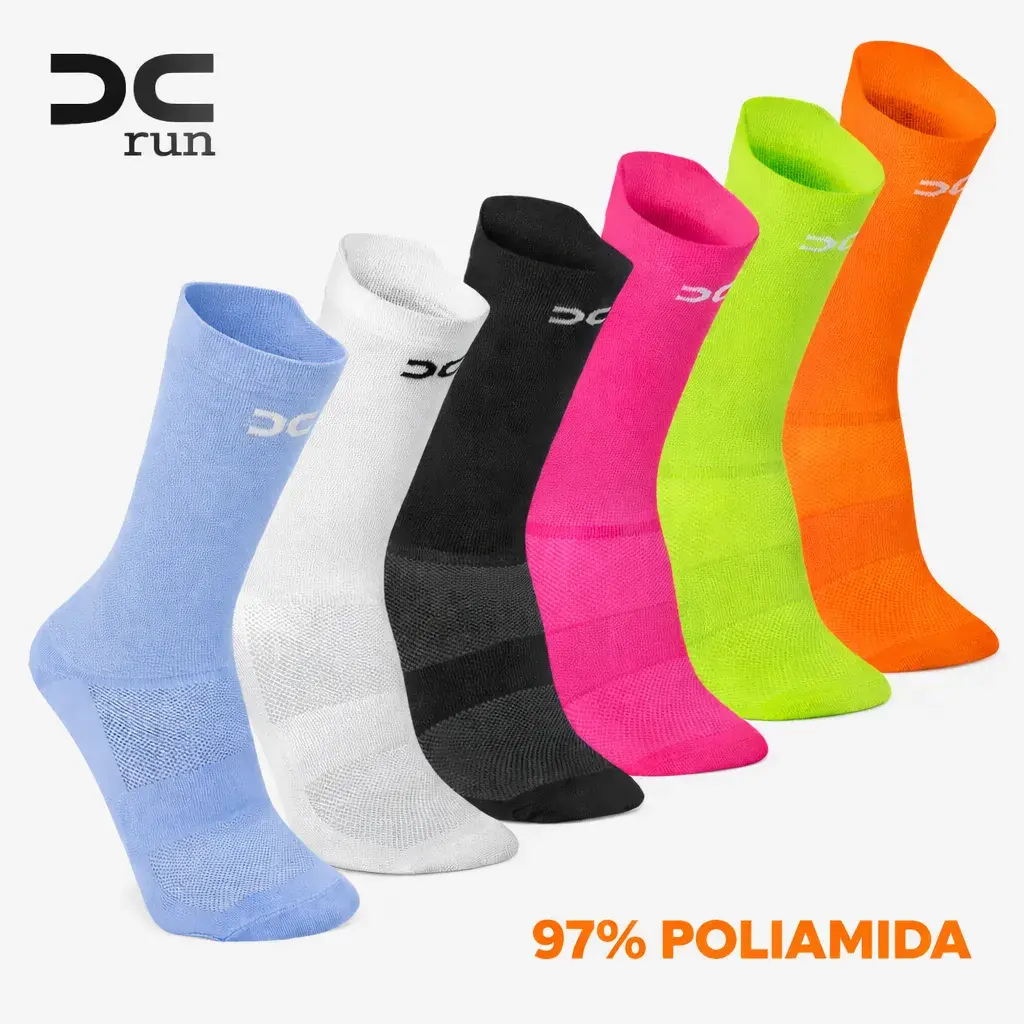 Kit 2 Par Meia Esporte Fitness Corrida Ciclismo Academia Gym