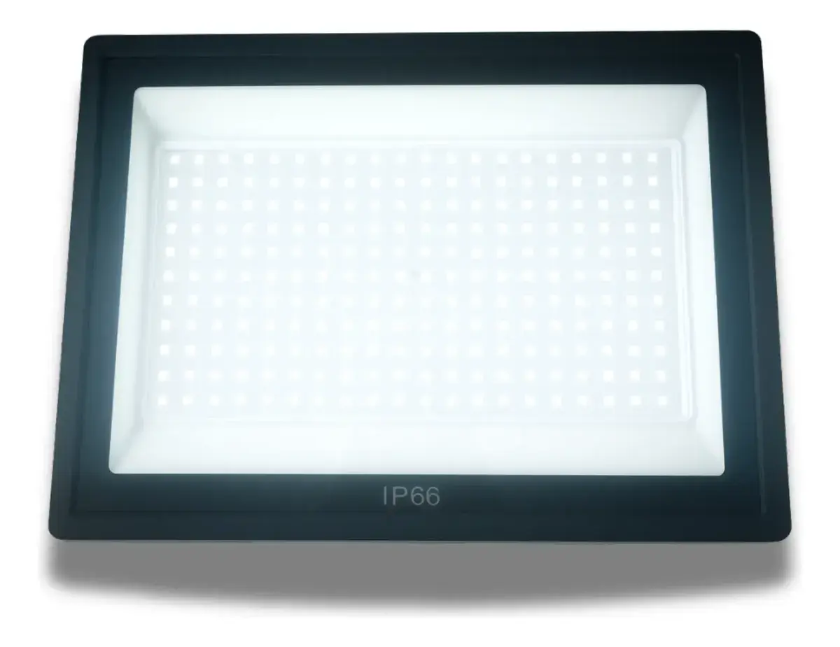 Refletor Super Premium Led Holofote 3000w Pdágua Bivolt Frio