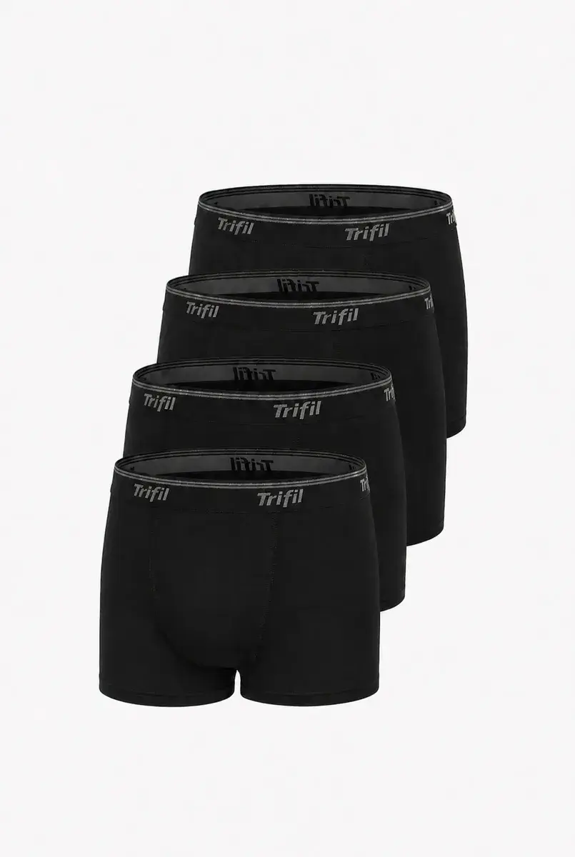 Kit Com 4 Cuecas Adulto Boxer Trifil