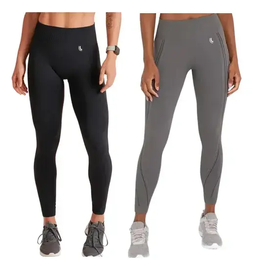 Kit 2 Calças Legging Sem Costura Max Lupo Original
