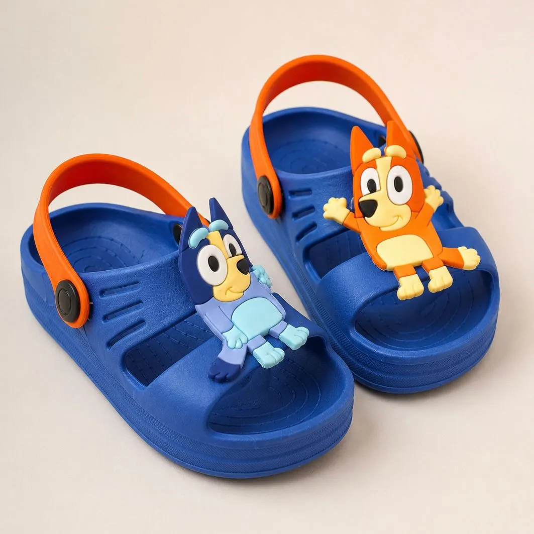 Sandália Infantil Papete Bluey E Bingo Menino E Menina Leve