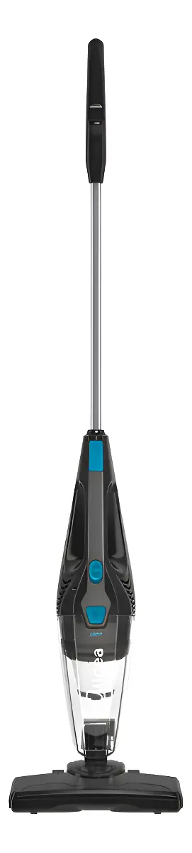Aspirador de Pó Vertical Midea, 1350W, 2 em 1, cabo de 5M, Preto e Azul