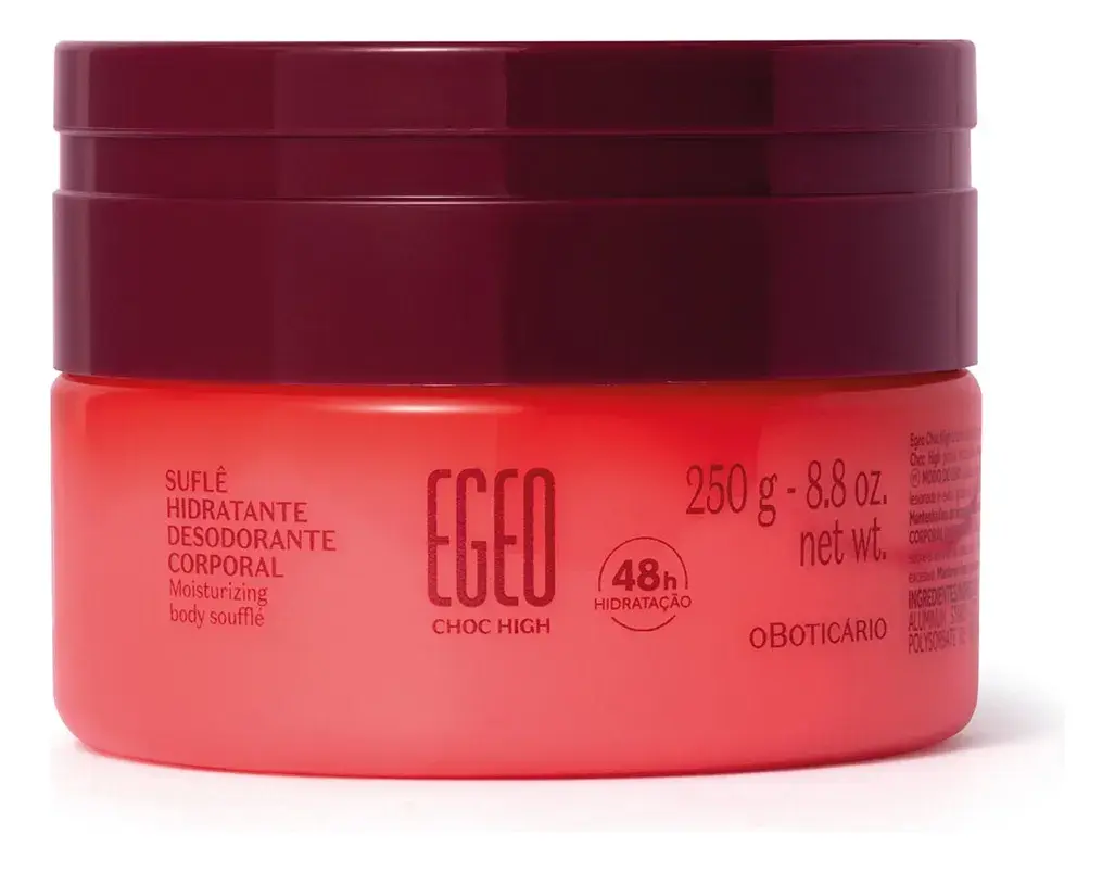 O Boticário Egeo Choc High Suflê Corporal 250g