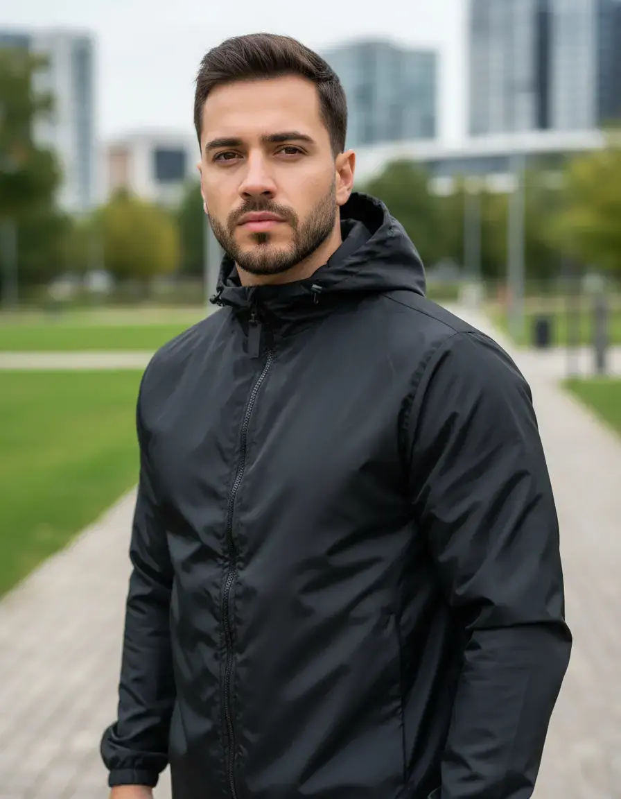 Jaqueta Corta Vento Masculino Casaco Impermeável