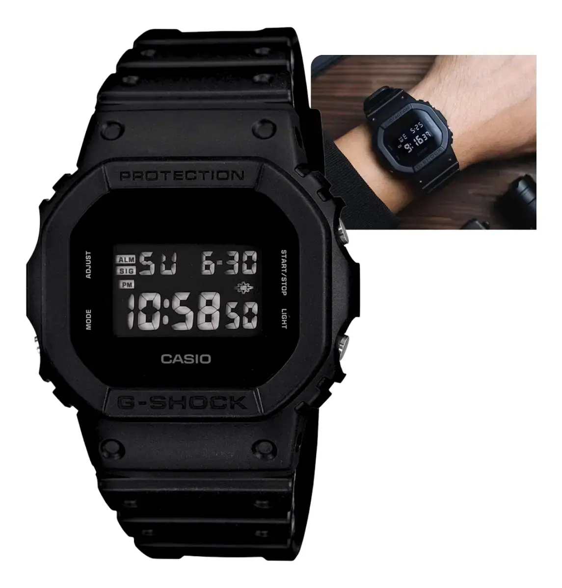 Relógio Casio Masculino G-shock Original Dw-5600ubb-1dr