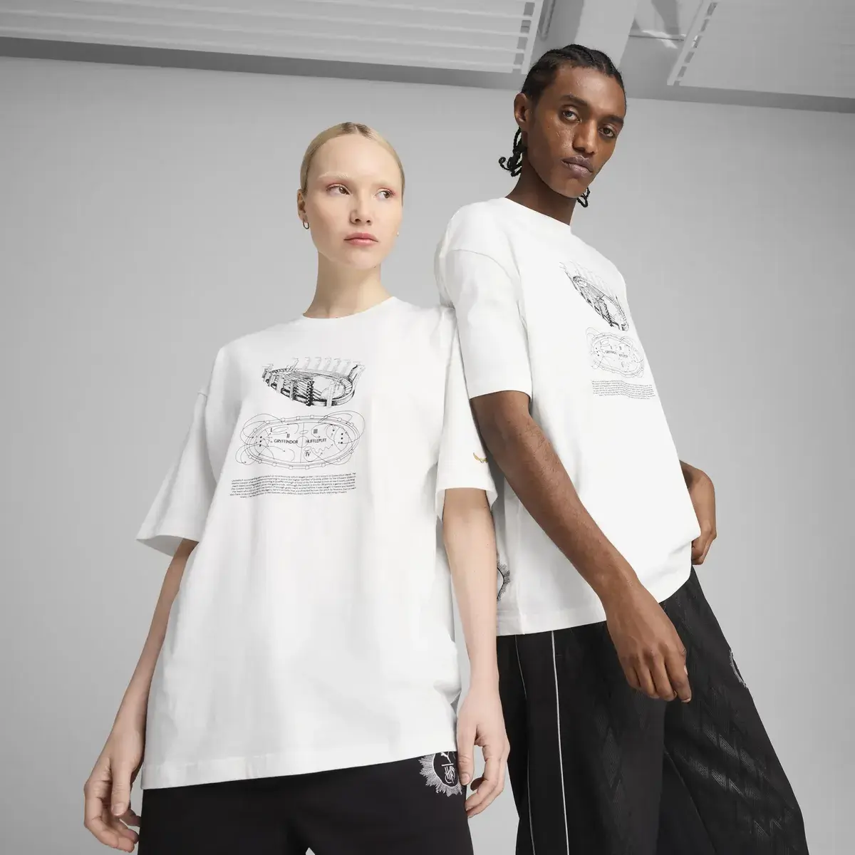 Camiseta Oversized Graphic Puma X Harry Potter Unissex Puma