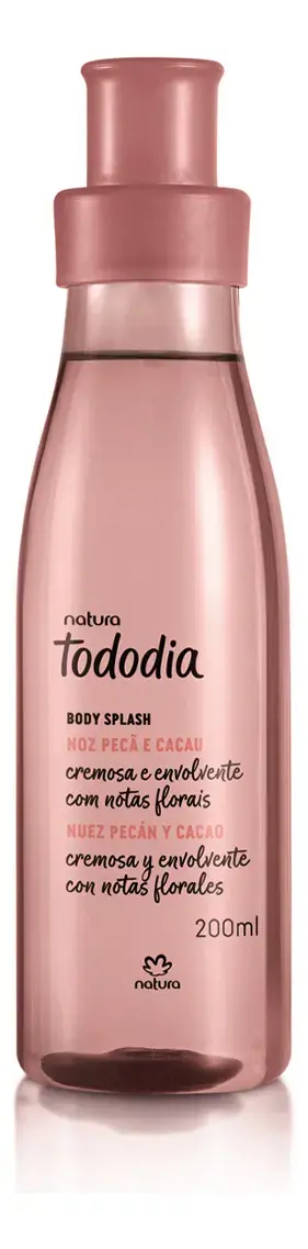 Body Splash Natura Tododia Noz Pecã e Cacau 200ml